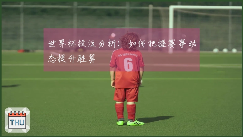 世界杯投注分析：如何把握赛事动态提升胜算
